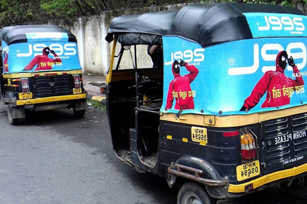 auto rickshaw advertising company mumbai